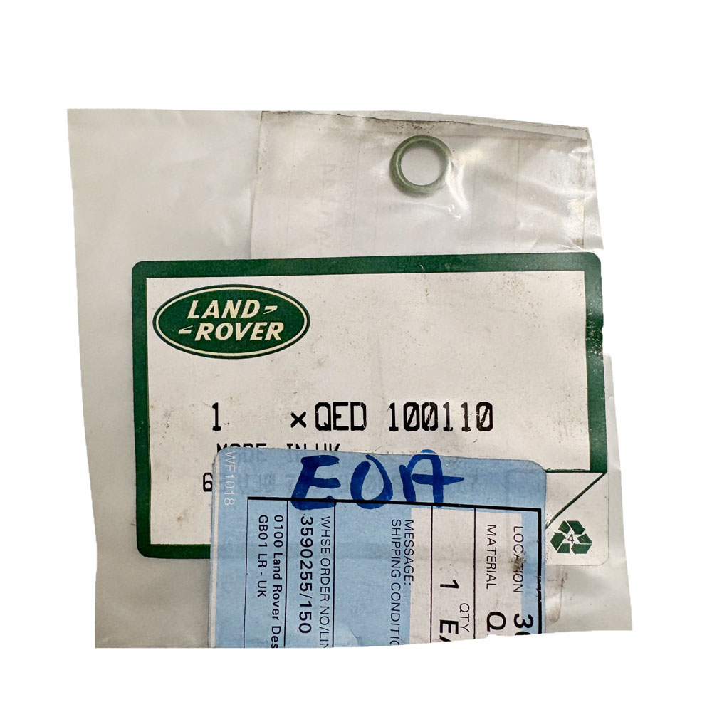 Green Thick Wall O Ring QED100110